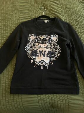 Kenzo Black Crewneck Sweatshirt